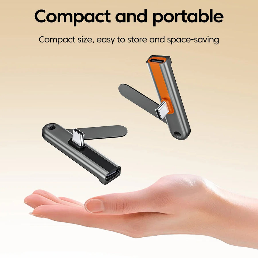 PivotDock 3-in-1: Twist, Stand & Stream