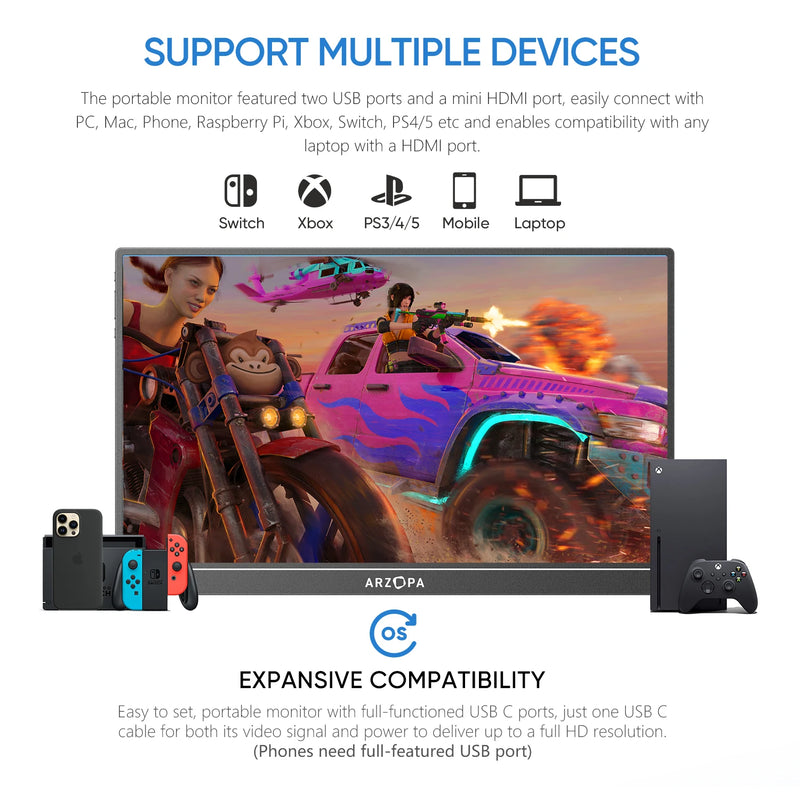 16.1 Portable Monitor
