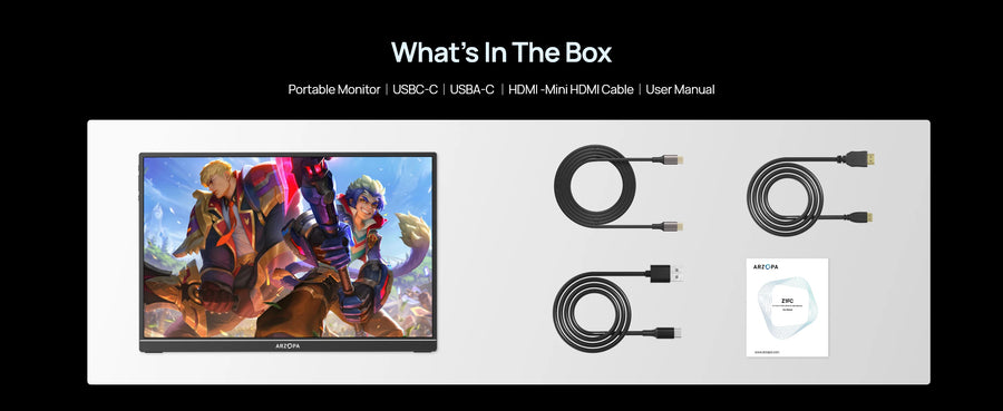 16.1 Portable Monitor