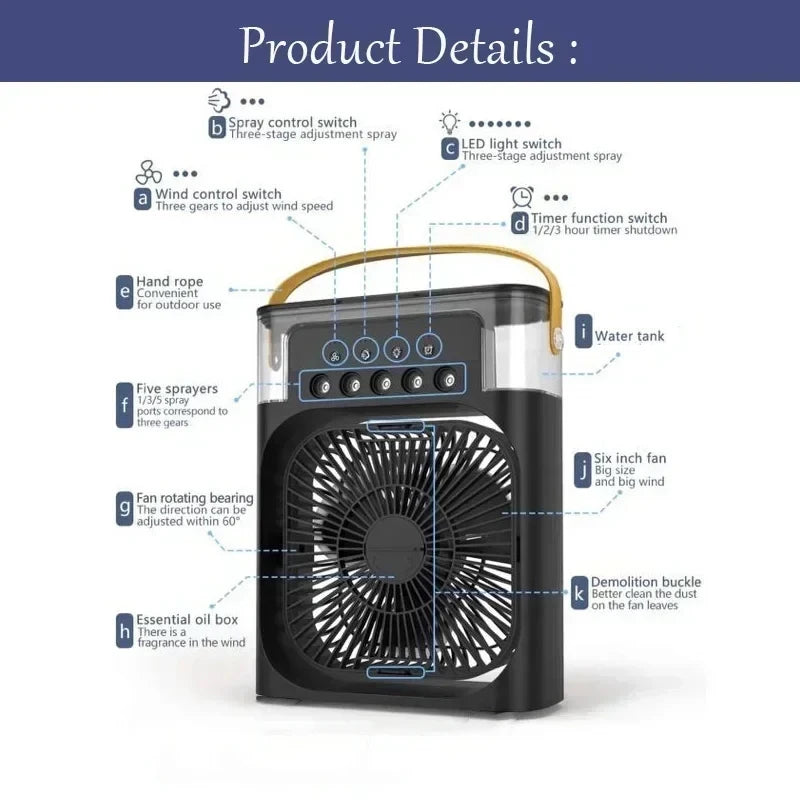 HydroChill Portable Air Cooler